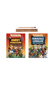 Genç Timaş Emret Komutanım - Korkusuz Liderler Tarih Yazan Komutanlar Set - 2 Kitap Genç Timaş Emret Komutanım - Korkusuz Liderler Tarih Yazan Komutanlar Set - 2 Kitap