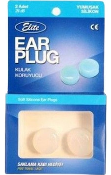 Elite Kulak Koruyucu Saf Yumuşak Silikon 2'li