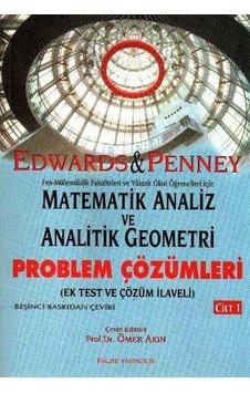 Matematik Analiz Ve Analitik Problem Çözümleri 1. Cilt-c. Henry Edwards Matematik Analiz Ve Analitik Problem Çözümleri 1. Cilt-c. Henry Edwards