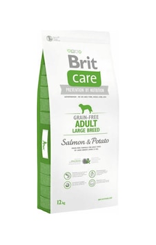 Brit Care Adult Large Breed Tahılsız Somonlu Büyük Irk Yetişkin Köpek Maması 12 KG Brit Care Adult Large Breed Tahılsız Somonlu Büyük Irk Yetişkin Köpek Maması 12 KG