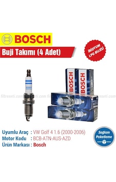 Vw Golf 4 1.6 16v Bosch İridyum Lpg Buji 2000-2006 Fr6lı332s Vw Golf 4 1.6 16v Bosch İridyum Lpg Buji 2000-2006 Fr6lı332s
