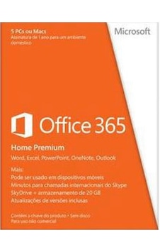 Microsoft Office 365 Home Premium Ofis Yazılımı