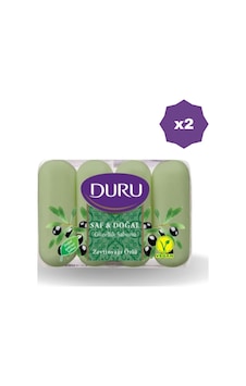Duru Sabun Saf&doğal Zeytinyağlı 4x70 G 2 Adet Duru Sabun Saf&doğal Zeytinyağlı 4x70 G 2 Adet