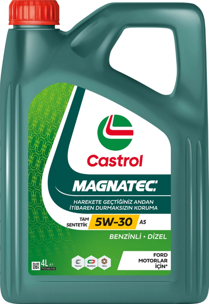 Castrol Magnatec Stop-Start 5W-30 A5 Tam Sentetik Motor Yağı 4 L Castrol Magnatec Stop-Start 5W-30 A5 Tam Sentetik Motor Yağı 4 L