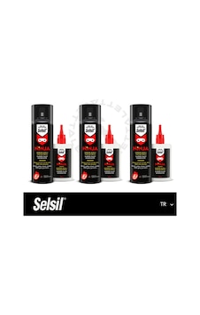 Selsil Ninja Süper Hızlı Yapıştırıcı 400 Ml 3 Adet 290 ML Selsil Ninja Süper Hızlı Yapıştırıcı 400 Ml 3 Adet 290 ML