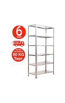 Açıkmağazam Galvanizraf 6 Katlı Galvaniz Çelik Raf Arşiv Depo Rafı Açıkmağazam Galvanizraf 6 Katlı Galvaniz Çelik Raf Arşiv Depo Rafı