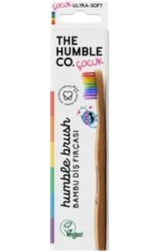 Humble Brush Kids Gökkuşağı Bambu Diş Fırçası Ultra Soft Humble Brush Kids Gökkuşağı Bambu Diş Fırçası Ultra Soft