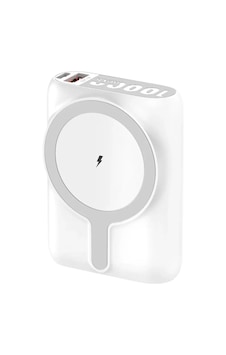 Joko J31 10.000 Mah 20w Pd Magsafe Powerbank - Beyaz Açık Gri