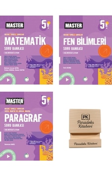 Okyanus Yayınları 5. Sınıf Master Matematik Fen Ve Türkçe Soru Bankası 3lü Set + Telefon Standı Okyanus Yayınları 5. Sınıf Master Matematik Fen Ve Türkçe Soru Bankası 3lü Set + Telefon Standı