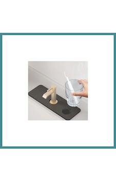 Trendexa Su Emici Sihirli Lavabo Kenar Matı 38x13cm Mc-605 Mac Çok Renkli