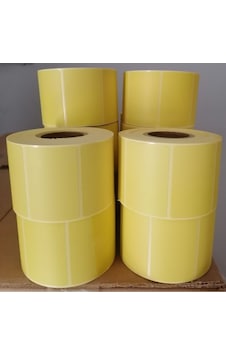 Girişim Kağıt Etiket Dünyası 10 Adet 40x60 Termal Sarı Etiket 1000 Sarım Diğer Girişim Kağıt Etiket Dünyası 10 Adet 40x60 Termal Sarı Etiket 1000 Sarım Diğer
