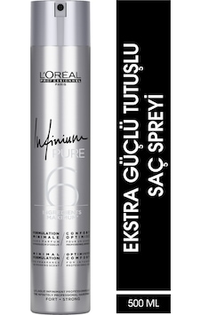 L'Oréal Professionnel İnfinium Pure Ekstra Güçlü Tutuş Saç Spreyi 500 ML L'Oréal Professionnel İnfinium Pure Ekstra Güçlü Tutuş Saç Spreyi 500 ML
