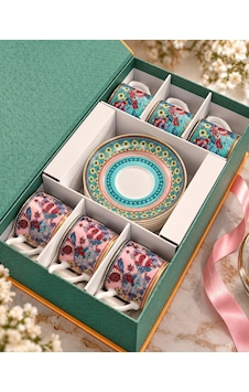 6 Kişilik Porselen Flower Of Life Kahve Fincanı 100 Ml-7665 Çok Renkli 6 Kişilik Porselen Flower Of Life Kahve Fincanı 100 Ml-7665 Çok Renkli