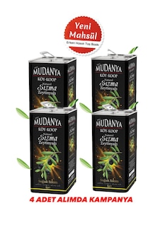 Mudanya Natürel Soğuk Sıkım Erken Hasat Sızma 4 5l Zeytinyağı Mudanya Natürel Soğuk Sıkım Erken Hasat Sızma 4 5l Zeytinyağı