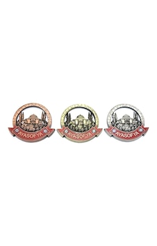 İstanbul Temalı Metal Magnet Alk3338 İstanbul Temalı Metal Magnet Alk3338