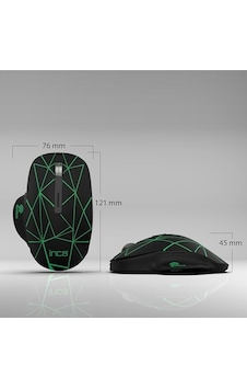 Inca Iwm-551t Kablosuz,şarj Edilebilir, 4 Farklı Değişebilen Led Işıklı, Sessiz Tuş, Tyep-c Ve Usb Çift Alıcı,1600 Dpi,7 Tuş, Led Aç/kapa Tuşu, 15m Çekim Mesafesi Inca Iwm-551t Kablosuz,şarj Edilebilir, 4 Farklı Değişebilen Led Işıklı, Sessiz Tuş, Tyep-c Ve Usb Çift Alıcı,1600 Dpi,7 Tuş, Led Aç/kapa Tuşu, 15m Çekim Mesafesi