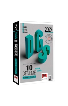 Yargı 2027 Dgs Sayısal Sözel Yetenek Tamamı Çözümlü Fasikül Fasikül 10 Deneme Yargı 2027 Dgs Sayısal Sözel Yetenek Tamamı Çözümlü Fasikül Fasikül 10 Deneme