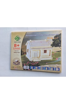 Ahşap 3d Puzzle Ev Maketi