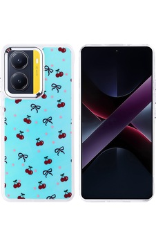 Xiaomi Poco X7 Pro Kılıf Airbag Tasarımlı Zore Hadra Kapak Kiraz Xiaomi Poco X7 Pro Kılıf Airbag Tasarımlı Zore Hadra Kapak Kiraz