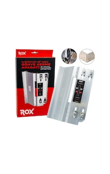 Rox 0288 Seramik İçin Alüminyum 45 Açılı Gönye Kesme Aparatı