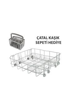 Arçelik Beko Uyumlu Bulaşık Makinesi Alt Sepeti - Gri 394804424 Arçelik Beko Uyumlu Bulaşık Makinesi Alt Sepeti - Gri 394804424