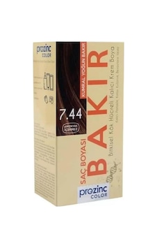 Prozinc Color Amonyaksız Bitkisel Kalıcı Saç Boyası 7.44 Prozinc Color Amonyaksız Bitkisel Kalıcı Saç Boyası 7.44