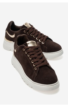 Luvi Shoes Bono Kahverengi Süet Hakiki Deri Kadın Günlük Spor Ayakkabı Luvi Shoes Bono Kahverengi Süet Hakiki Deri Kadın Günlük Spor Ayakkabı