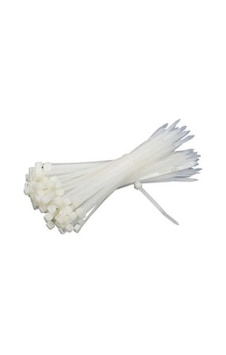 Cat 300ew ,300x7.6mm 100-adet Beyaz Kablo Bağı Cat 300ew ,300x7.6mm 100-adet Beyaz Kablo Bağı
