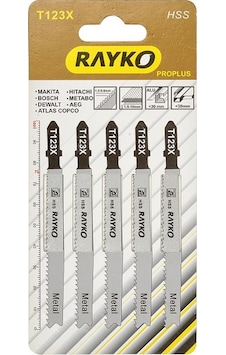 Rayko Dekupaj Bıçağı Metal 5Li T123X