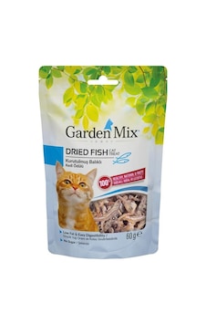 Garden Mix Kurutulmuş Balıklı Kedi Ödülü 60 Gr Garden Mix Kurutulmuş Balıklı Kedi Ödülü 60 Gr