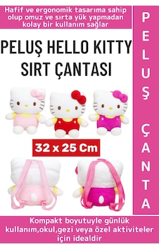 Wintoup Yeni Sezon Çocuk Genç Kadın Gündelik Okul Sevimli Hello Kitty Yumuşak Peluş Sırt Çantası 32 X 25 Cm Çok Renkli Wintoup Yeni Sezon Çocuk Genç Kadın Gündelik Okul Sevimli Hello Kitty Yumuşak Peluş Sırt Çantası 32 X 25 Cm Çok Renkli