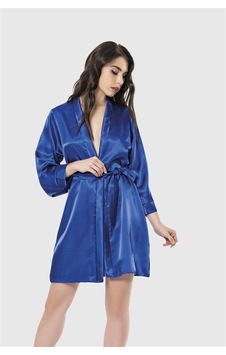 Litae Herşeytrend Saks Kısa Saten Sabahlık Çok Renkli Litae Herşeytrend Saks Kısa Saten Sabahlık Çok Renkli
