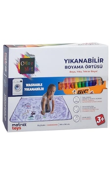 Matrax Oyuncak Yıkanabilir Boyama Halısı