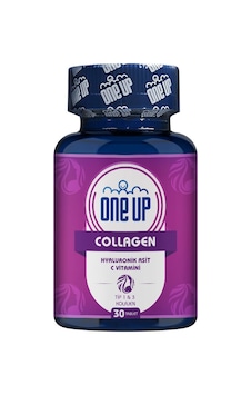 One Up Collagen Hyaluronic Acid 30 Tablet Aromasız One Up Collagen Hyaluronic Acid 30 Tablet Aromasız
