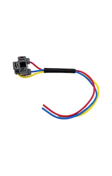 H4 Atom Far Fişi Ampul Soketi 1.5mm Lehimli Plastik 1 Adet