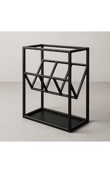 Metal Dergilik Profil Gazetelik Siyah Metal Dergi Tutucu Metal Dergilik Profil Gazetelik Siyah Metal Dergi Tutucu