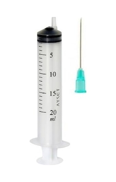 Ayset 20Cc Enjektör 3 Parça 21G Yeşil İğneli 20Ml Şırınga 100 Ade Ayset 20Cc Enjektör 3 Parça 21G Yeşil İğneli 20Ml Şırınga 100 Ade