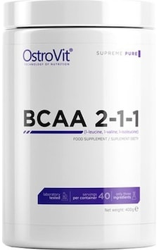 Ostrovit Supreme Pure Bcaa 400 Gr 2-1-1 Ostrovit Supreme Pure Bcaa 400 Gr 2-1-1