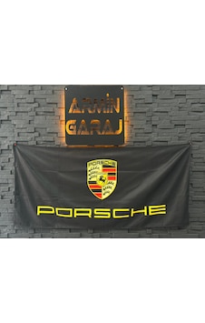Porsche Siyah Büyük Boy Havlu Porsche Siyah Büyük Boy Havlu
