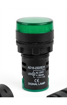 Maasco Gd16-22ds Indicator Lights 220v Plastic Pilot Lamp