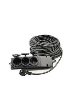 Topart 01560 30 Metre Grup Prizli Uzatma 3x2,5 Kablo 0 Topart 01560 30 Metre Grup Prizli Uzatma 3x2,5 Kablo 0