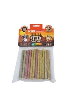 Kiki Excellent İnce Munchy Sığır Derisinden Çubuk Kemik Köpek Ödülü 50 Adet Renkli Kiki Excellent İnce Munchy Sığır Derisinden Çubuk Kemik Köpek Ödülü 50 Adet Renkli