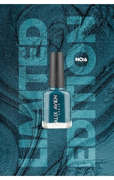 Alix Avien Limited Edition Işıltılı Petrol Mavi Oje-yüksek Pigmentli Kalıcılık Hızlı Kuruma-nail Lacquer No:6 Alix Avien Limited Edition Işıltılı Petrol Mavi Oje-yüksek Pigmentli Kalıcılık Hızlı Kuruma-nail Lacquer No:6