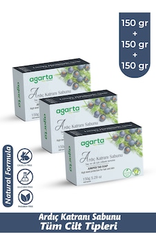 Agarta Ardıç Katranı Sabunu 3 x 150 G