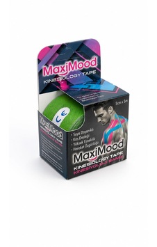 Maximood Kinesiyoloji Bandı 5cm X 5m - Yeşil