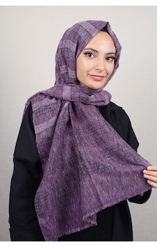 Berussa Desenli Aqua Şal - Desen-05 Mor Berussa Desenli Aqua Şal - Desen-05 Mor