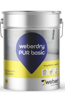 Weber Dry Pur Basic Beyaz Poliüretan Su Yalıtımı 25 Kg Weber Dry Pur Basic Beyaz Poliüretan Su Yalıtımı 25 Kg