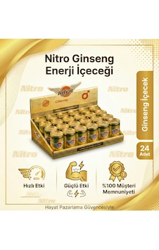 Nitromax Ginsengli +18 Performans Enerji Içeceği - 24'lü Mega Fırsat Paketi Gizli Gönderim Nitromax Ginsengli +18 Performans Enerji Içeceği - 24'lü Mega Fırsat Paketi Gizli Gönderim