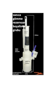 Sanica Gömme Rezervuar Boşaltma Gurubu Sanıca Rezervuar Kapama Gö Beyaz Sanica Gömme Rezervuar Boşaltma Gurubu Sanıca Rezervuar Kapama Gö Beyaz
