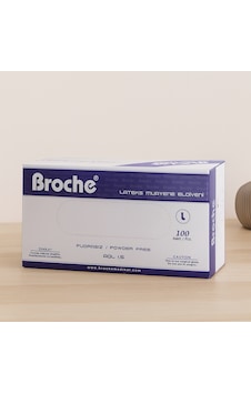 Lateks Muayene Eldiveni Pudrasız L 100 Adet Diğer Lateks Muayene Eldiveni Pudrasız L 100 Adet Diğer